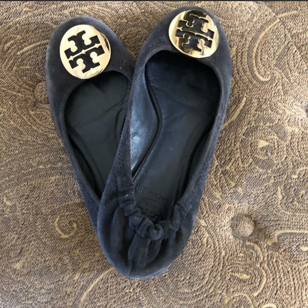 Tory Burch Suede Flats